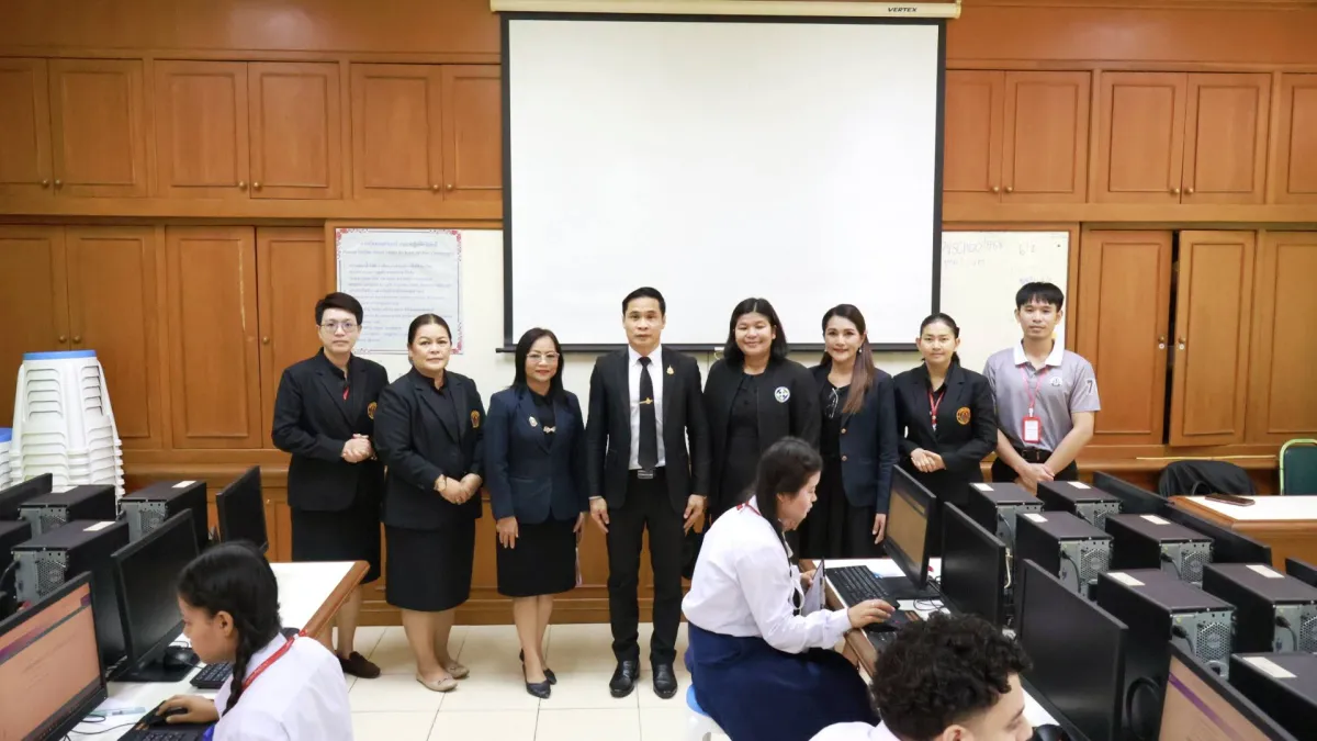 📍 สพม.ตาก ตรวจเยี่ยมสนามสอบ O-NET ปีการศึกษา 2568 ณ โรงเรียนภัทรวิทยา