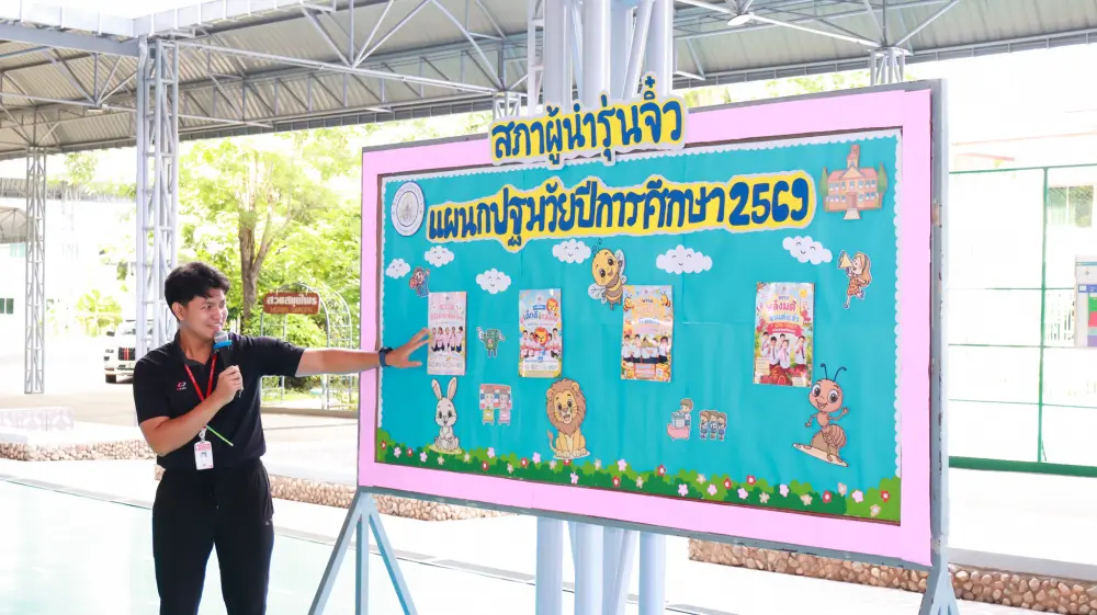 กิจกรรมสภาผู้นำรุ่นจิ๋ว แผนกปฐมวัย ปีการศึกษา 2569