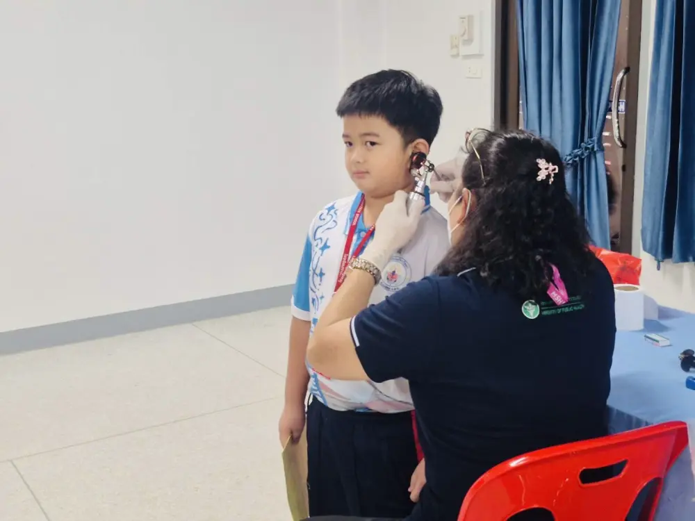 การตรวจคัดกรองการได้ยินเพื่อการเรียนรู้ นักเรียน ป.1