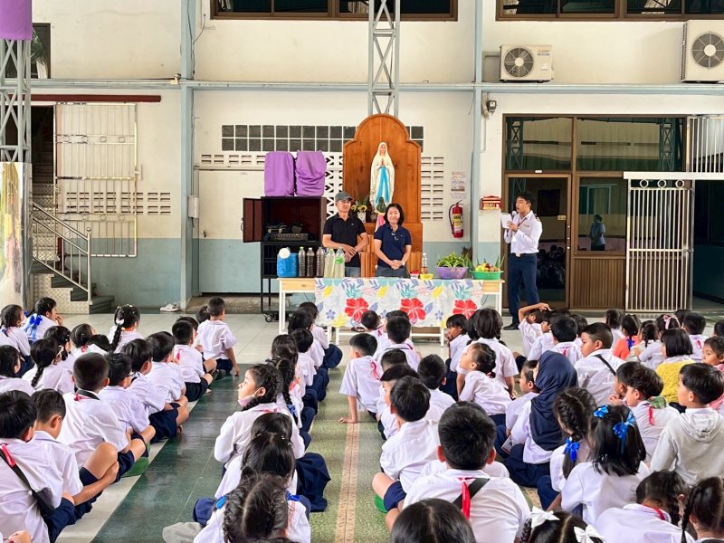 กิจกรรมแบ่งปันความรู้สู่ลูกรัก ระดับชั้นประถมศึกษาปีที่ 1